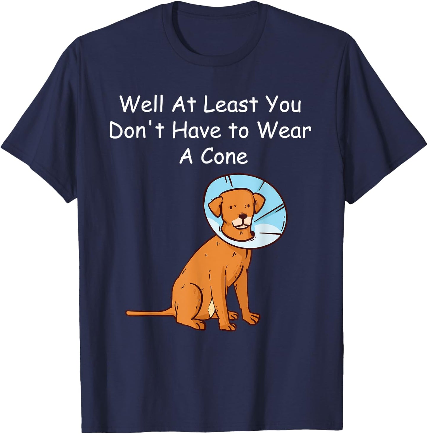 Funny Cancer Recover Get Well Soon Well At Least You Dont T-Shirt - T-Shirt | Navy