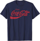 Coca-Cola Enjoy - -Adults, Black, Small, Short Sleeve T-Shirt - T-Shirt | Navy