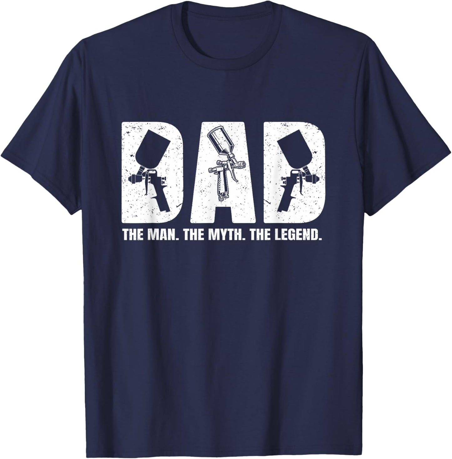 Autobody Painter Automotive Painter Dad Auto Body Painter T-Shirt - T-Shirt | Navy