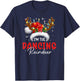 mb I'm The Dancing Reindeer Christmas Funny Family Pajamas T-Shirt - T-Shirt | Navy