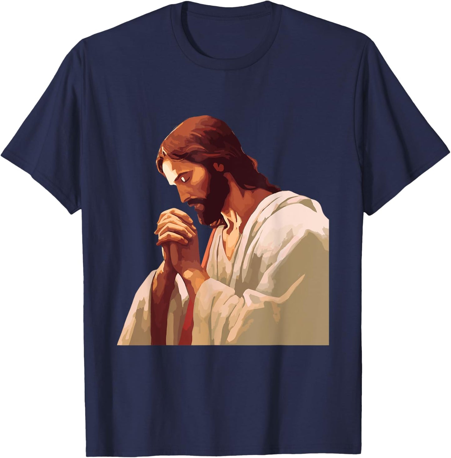 Jesus Christ - Jesus Religion Faith Christian Catholic Love T-Shirt - T-Shirt | Navy