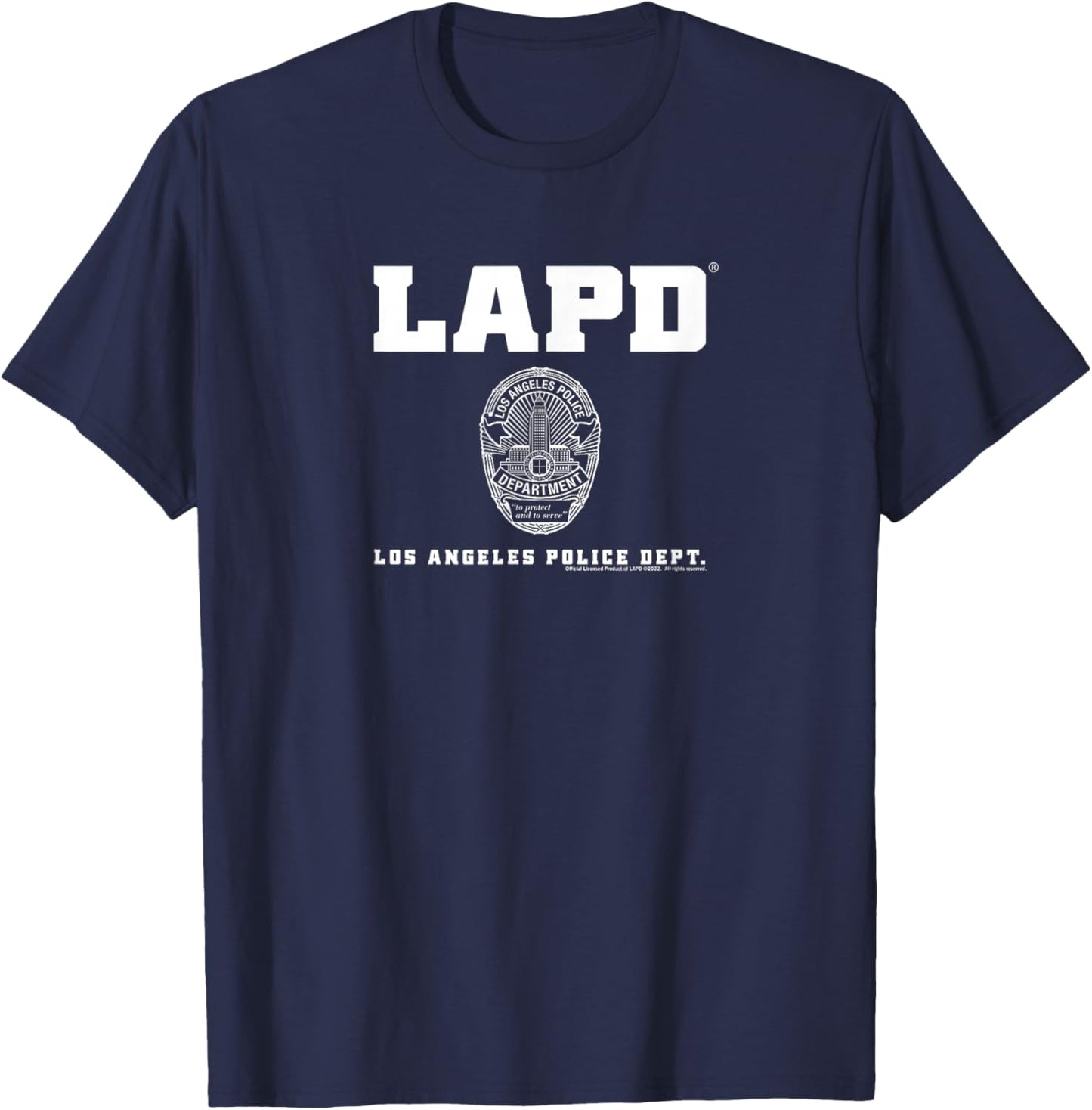 LAPD Badge T-Shirt - T-Shirt | Navy