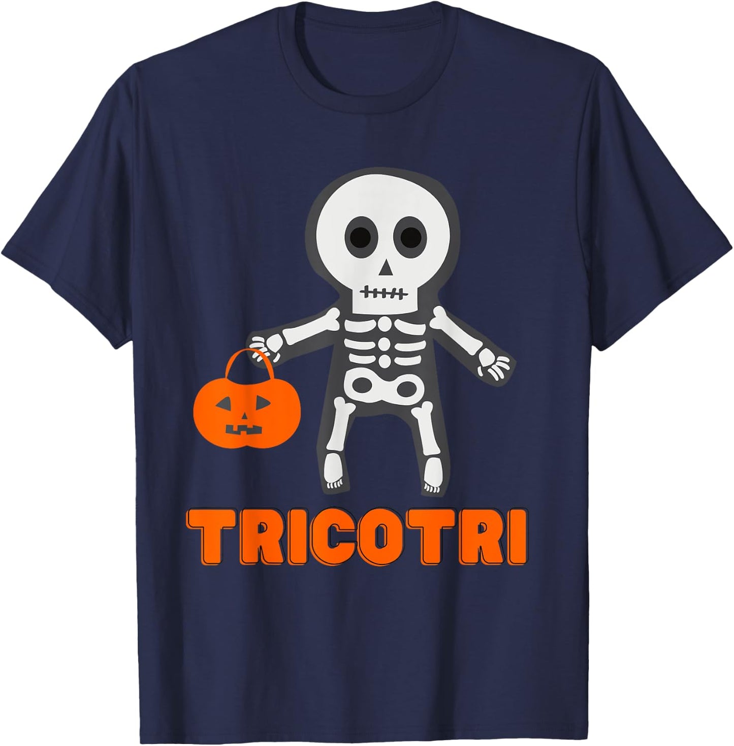 Halloween TRICOTRI T-Shirt - T-Shirt | Navy