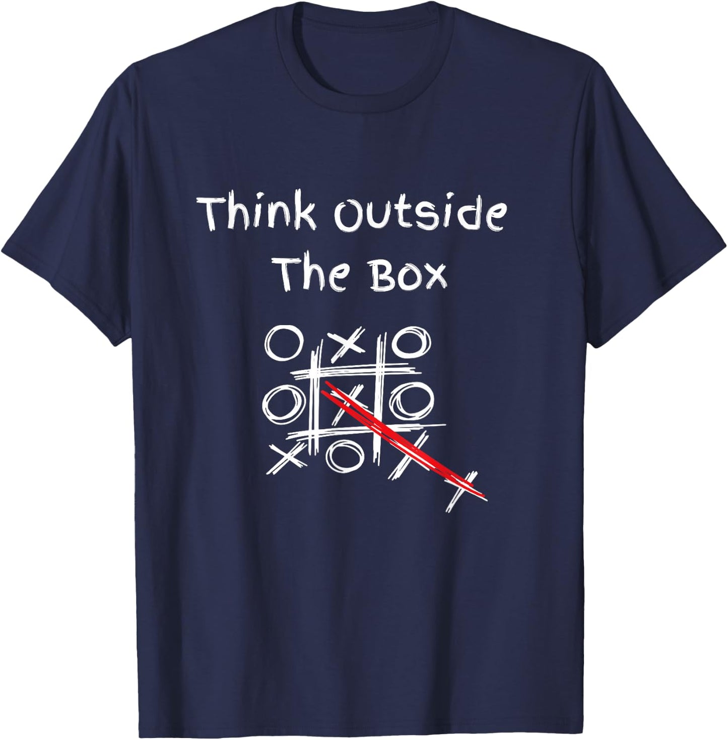 Think Outside The Box Shirt T-Shirt - T-Shirt | Navy