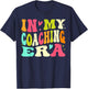 In My Coaching Era Groovy T-Shirt - T-Shirt | Navy