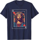 Jesus King of Hearts T-Shirt - T-Shirt | Navy