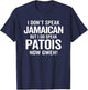 I Do Speak Jamaican Patois Now Gweh Funny Jamaica Slang T-Shirt - T-Shirt | Navy