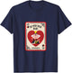 Disney Villains The Queen of Hearts Off with Their Heads T-Shirt - T-Shirt | Navy