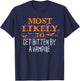 Most Likely To Halloween Get Bitten By A Vampire Matching T-Shirt - T-Shirt | Navy