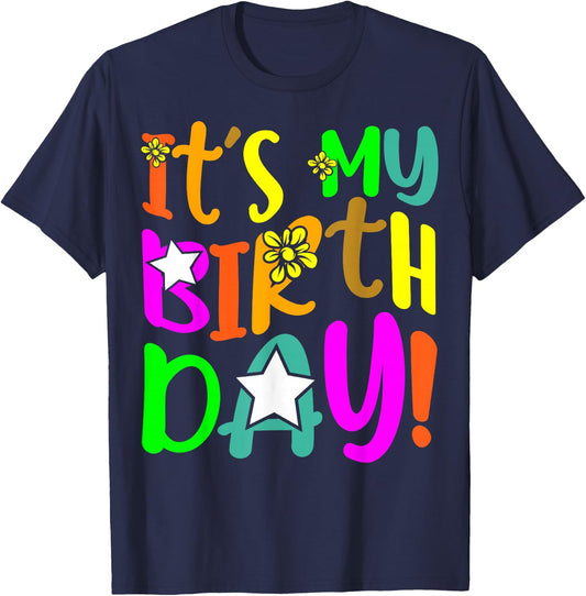 Boys and Girls - It´s My Birthday T-Shirt - T-Shirt | Navy