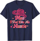 Man I Feel like an Auntie Retro Cowboy Hat Western Aunt T-Shirt - T-Shirt | Navy