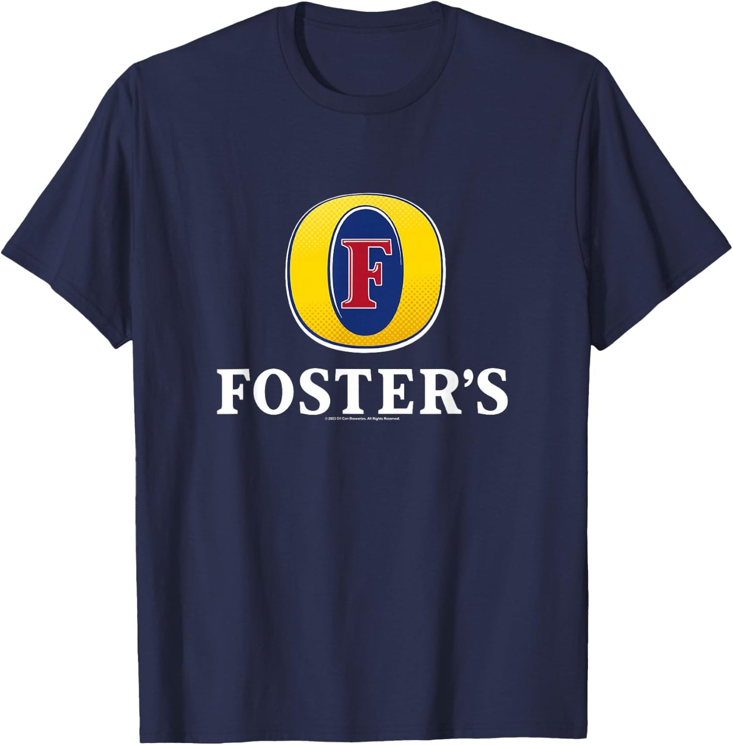Coors Brewing Company Foster's Australian Beer Classic Logo T-Shirt - T-Shirt | Navy