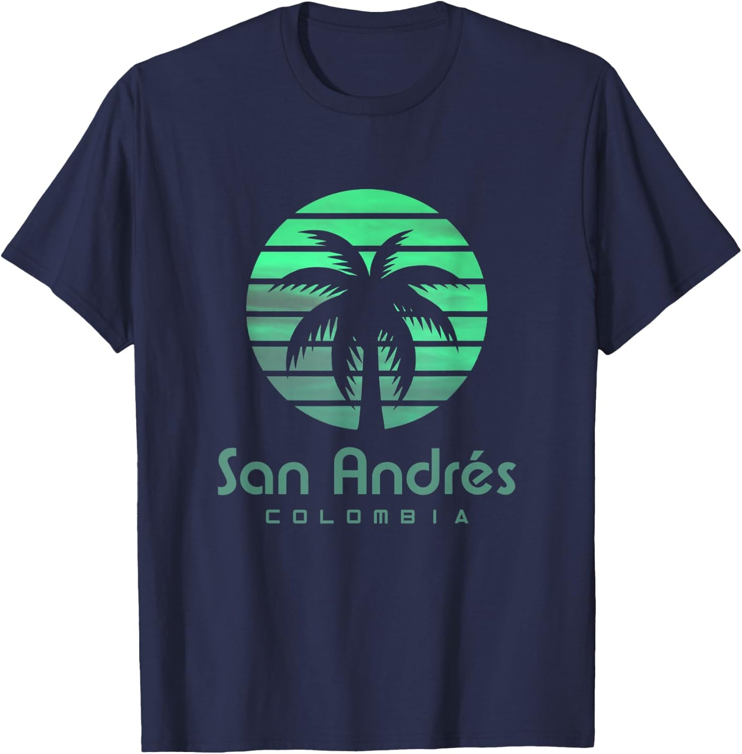 San Andres Colombia T-Shirt - T-Shirt | Navy