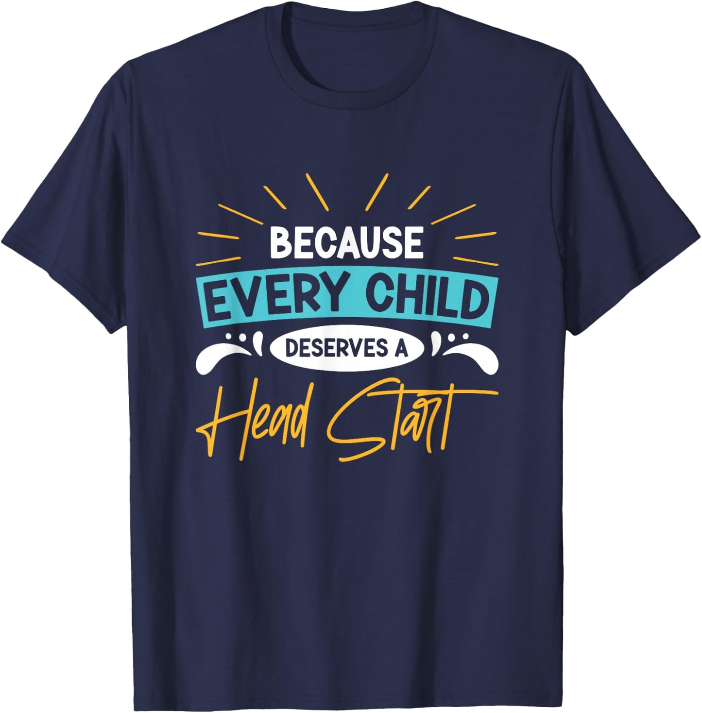 Headstart Teacher Early Head Start T-Shirt - T-Shirt | Navy