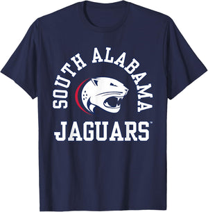South Alabama Jaguars | Official NCAA Merch | NCAFSAL03 T-Shirt - T-Shirt | Navy