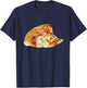 Cheese Pizza Slice T-Shirt - T-Shirt | Navy