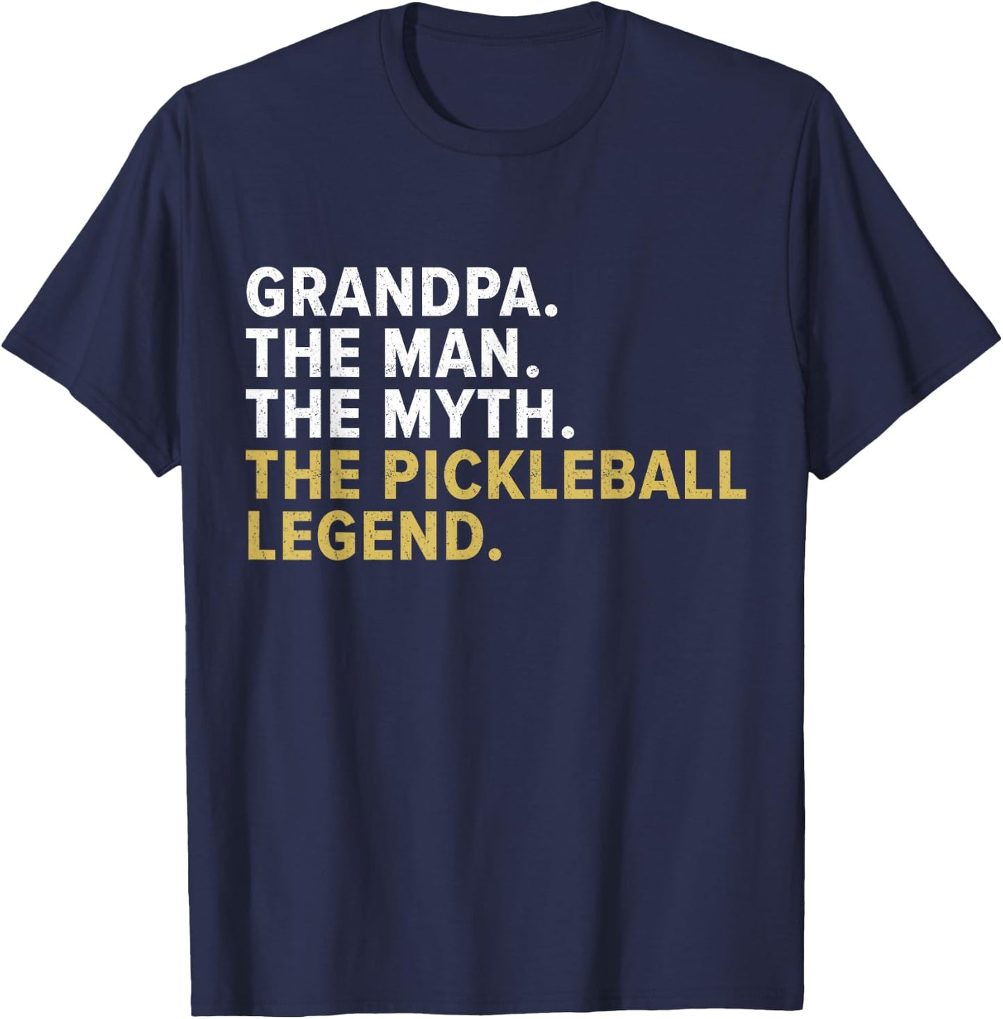 Funny Pickleball Shirts - Retirement Pickle Ball T-Shirt - T-Shirt | Navy