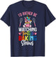 Rather Be Watching British Baking Shows Baking Baker Girl T-Shirt - T-Shirt | Navy