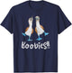 Love Blue-footed Boobies, bird nerd for birdwatching T-Shirt - T-Shirt | Navy