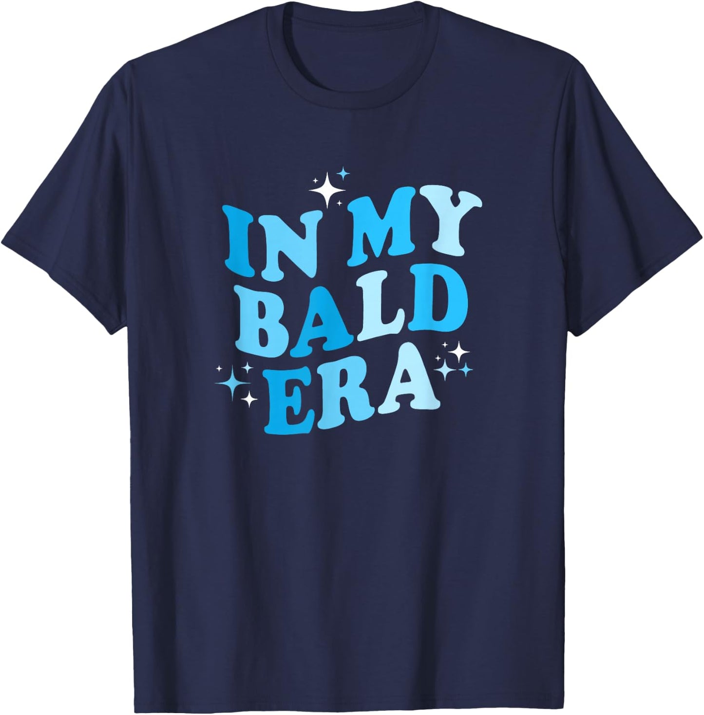 In my bald era - Funny balding T-Shirt - T-Shirt | Navy