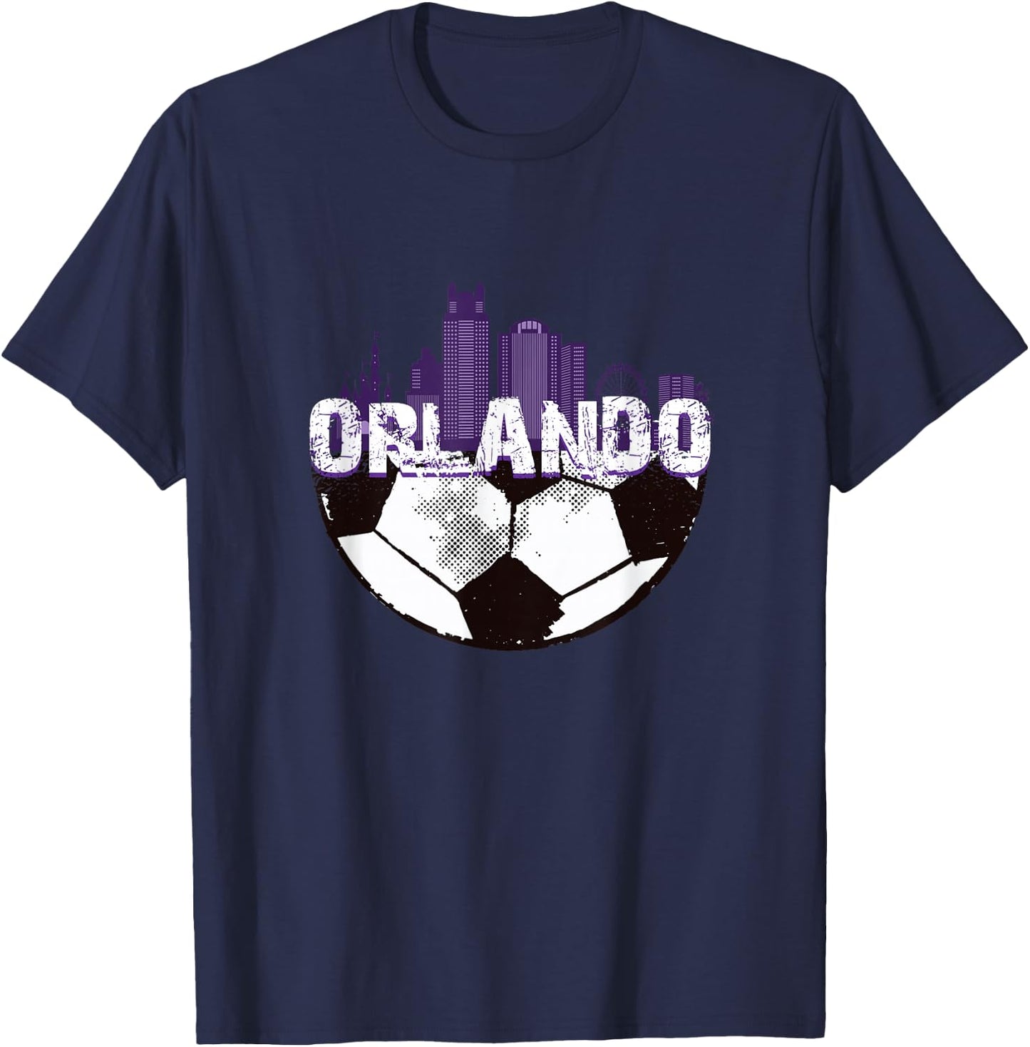 Orlando fan fc t shirt T-Shirt - T-Shirt | Navy
