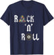 Rack 'N' Roll Funny pool billiards cue sports eight ball 2 T-Shirt - T-Shirt | Navy