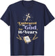 Embraced By God For 16 Years 16th Birthday Religious Theme T-Shirt - T-Shirt | Navy