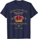 King Charles III Coronation May 2023 King Of England T-Shirt - T-Shirt | Navy