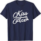 Kiss my axe - chop T-Shirt - T-Shirt | Navy