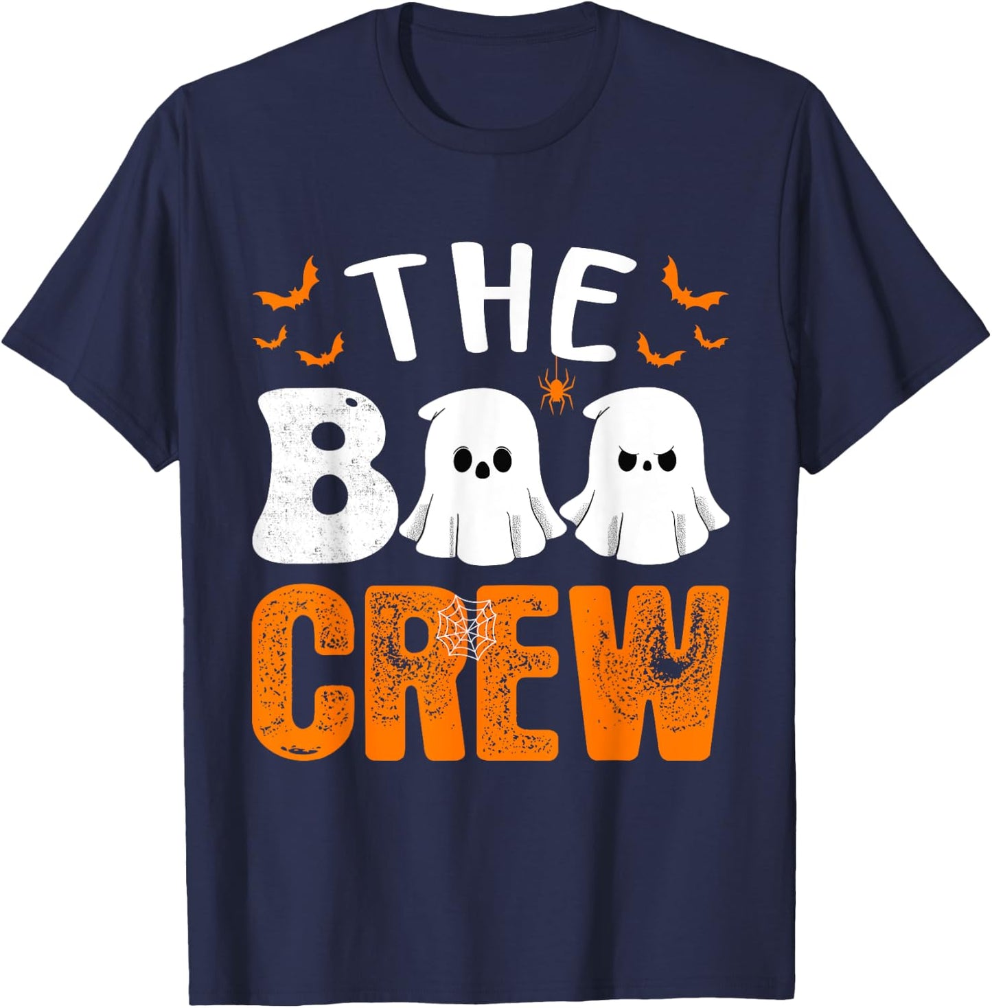 Halloween The Boo Crew for Kids & Adults - Trick or Treating T-Shirt - T-Shirt | Navy