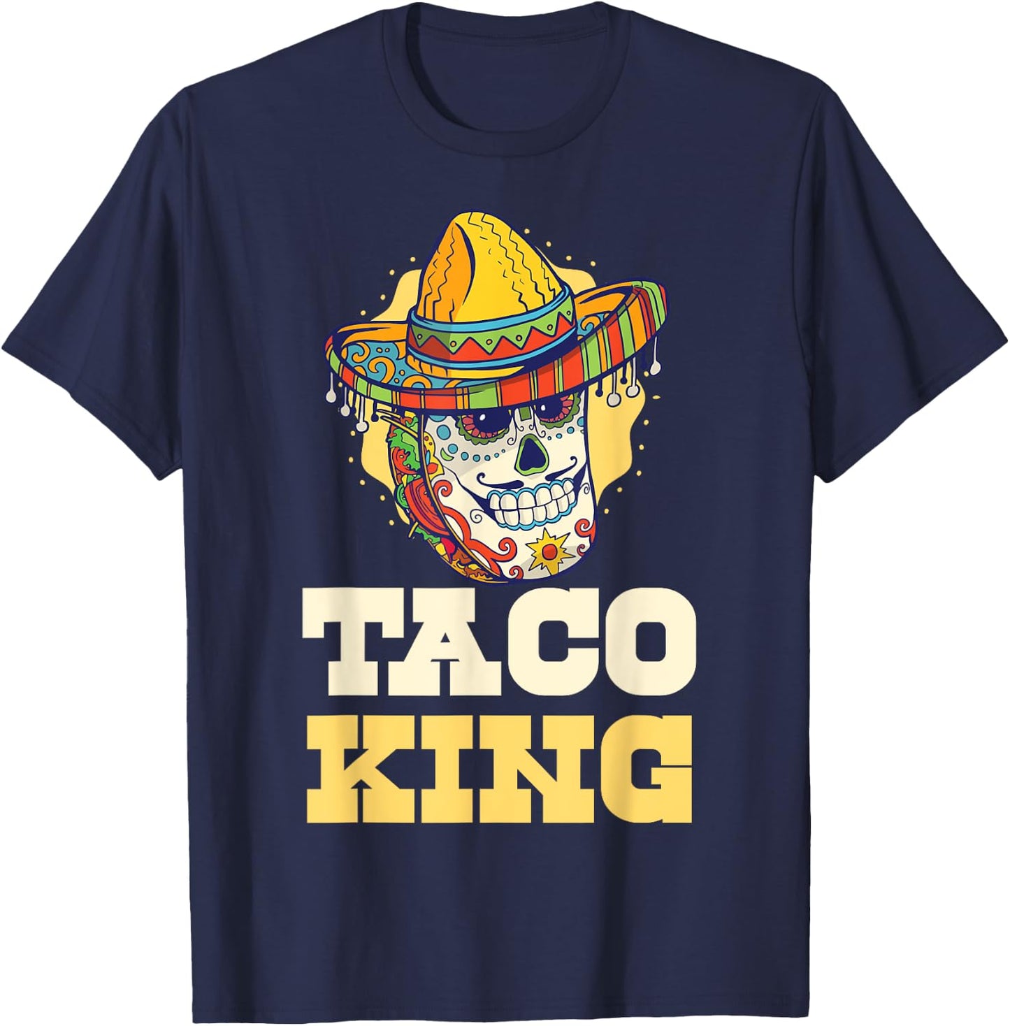 Taco King T-Shirt - T-Shirt | Navy