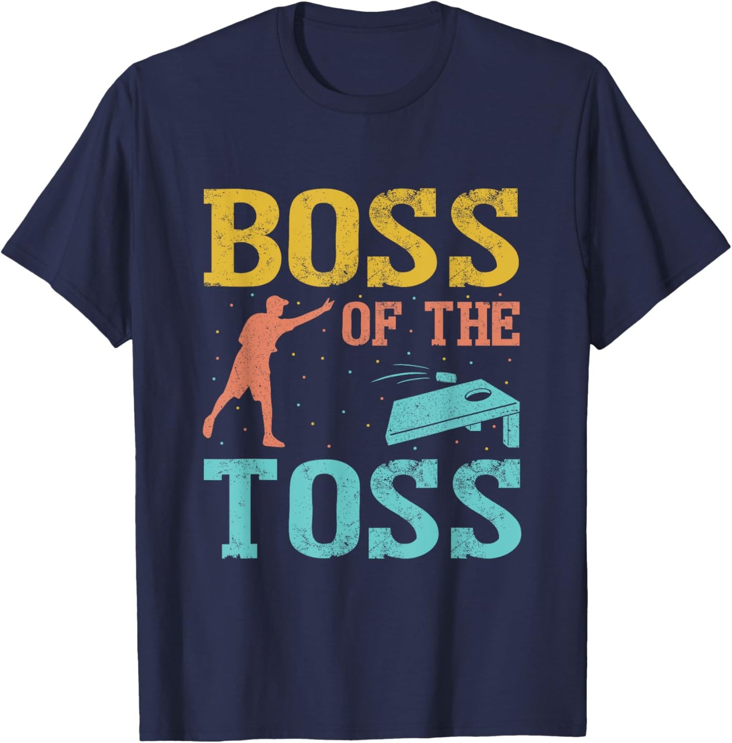 Cool Cornhole Women Cornhole Champion Cornhole Lover T-Shirt - T-Shirt | Navy