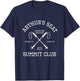 Climbed Arthur’s Seat Scotland Summit Club Hike Hiking T-Shirt - T-Shirt | Navy