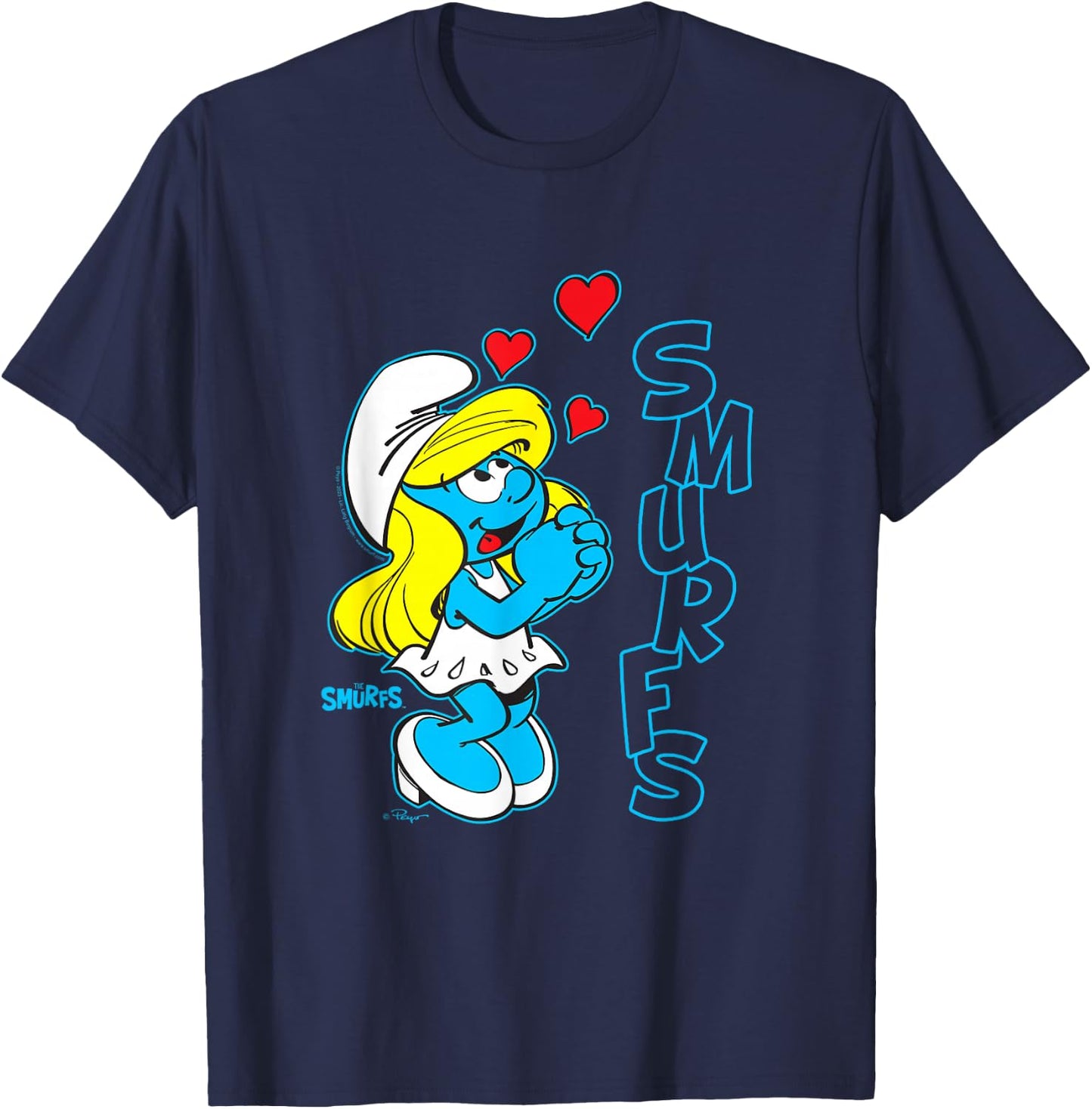 The Smurfs Smurfette T-Shirt - T-Shirt | Navy