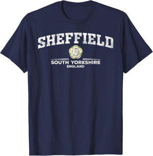 Sheffield England T-Shirt - T-Shirt | Navy