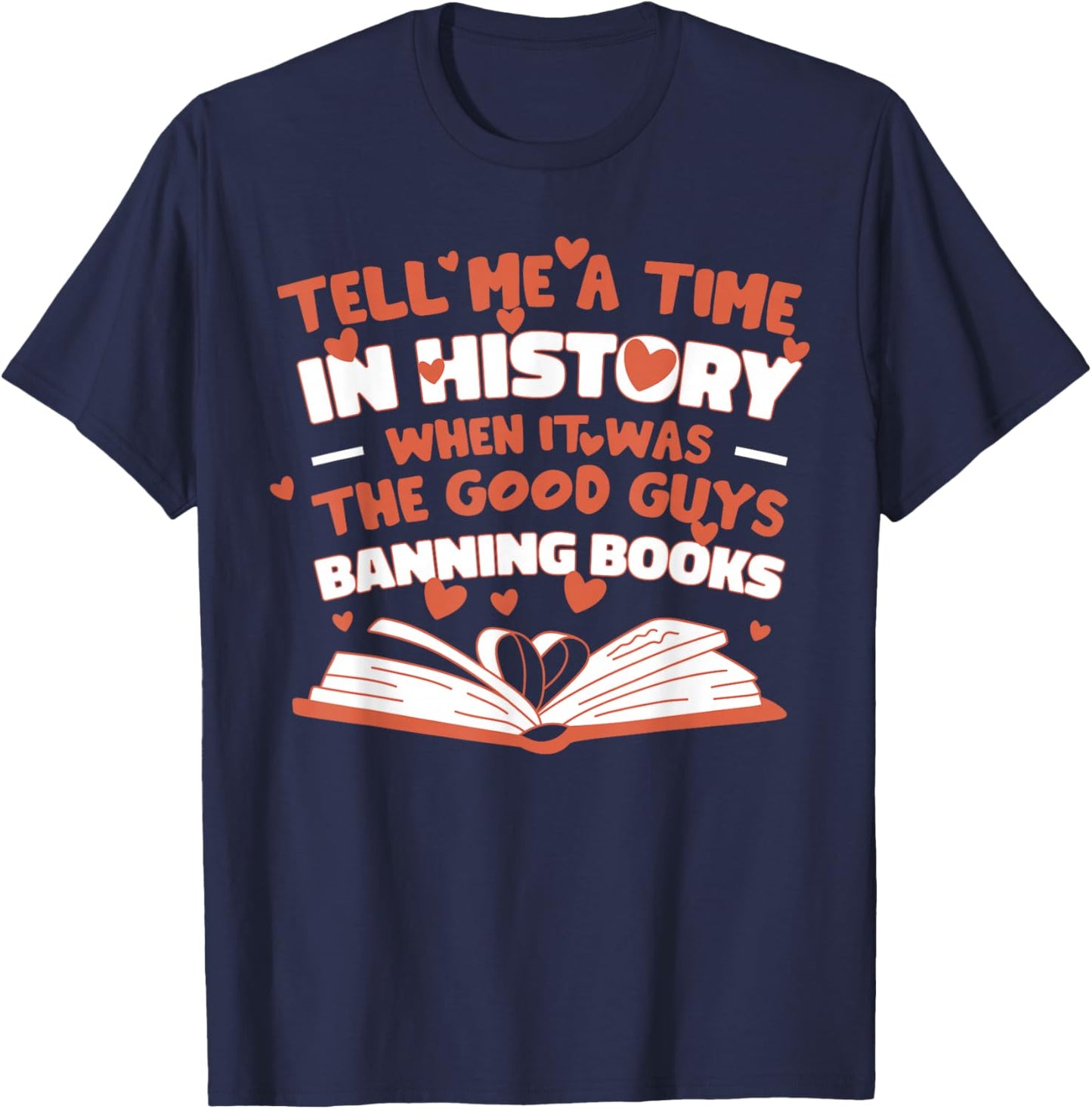 Banned Books Week Read Banned Books T-Shirt - T-Shirt | Navy