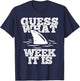 Guess What Week It Is Vacation Shark Environmentalists T-Shirt - T-Shirt | Navy