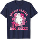 Breast Cancer Is Boo Sheet Halloween Breast Cancer Awareness T-Shirt - T-Shirt | Navy