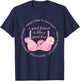 A Good Friend Is Like A Good Bra Quote T-Shirt - T-Shirt | Navy