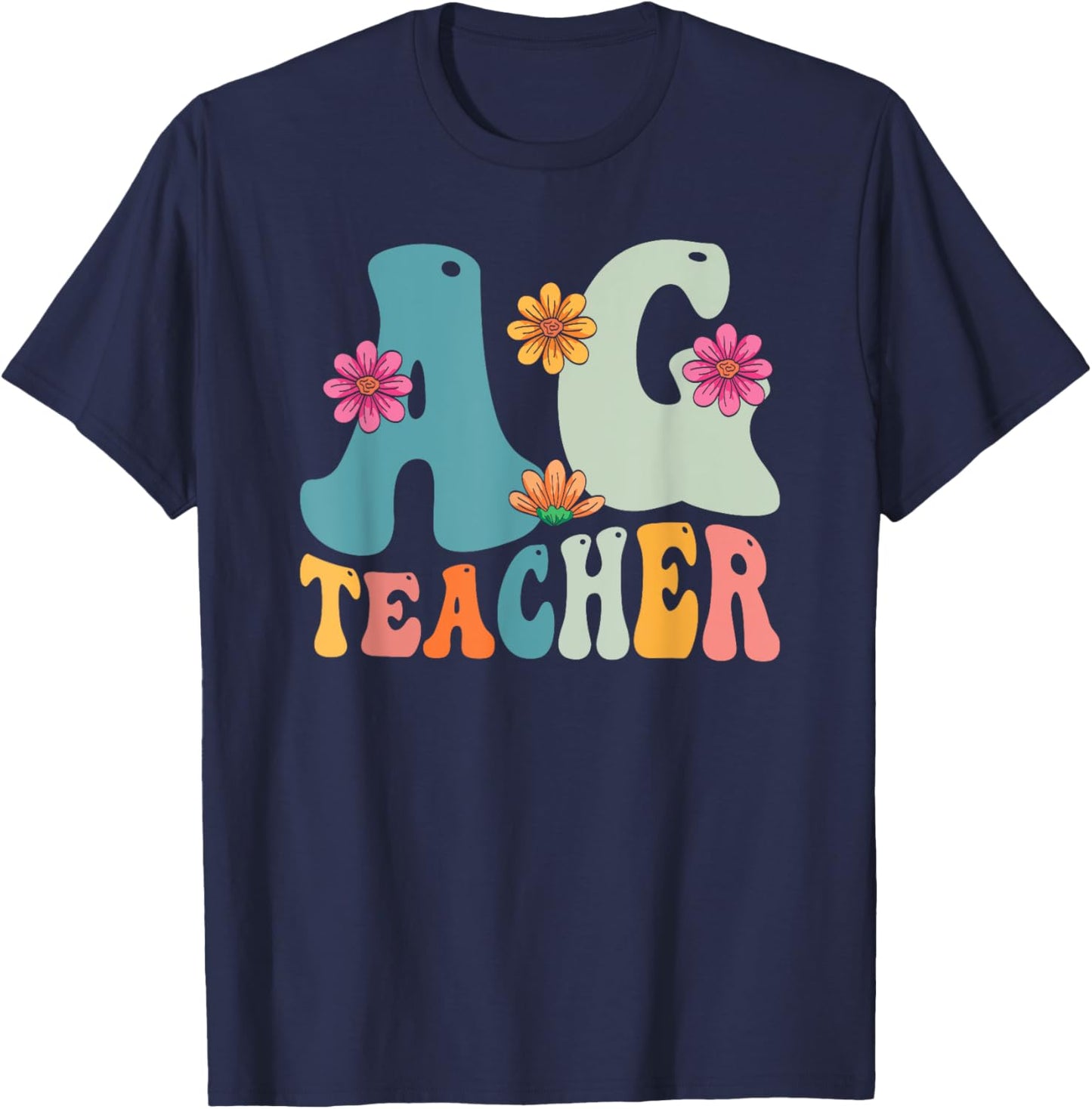 Agriculturist Teacher AG Teacher Gift Appreciation Men Women T-Shirt - T-Shirt | Navy