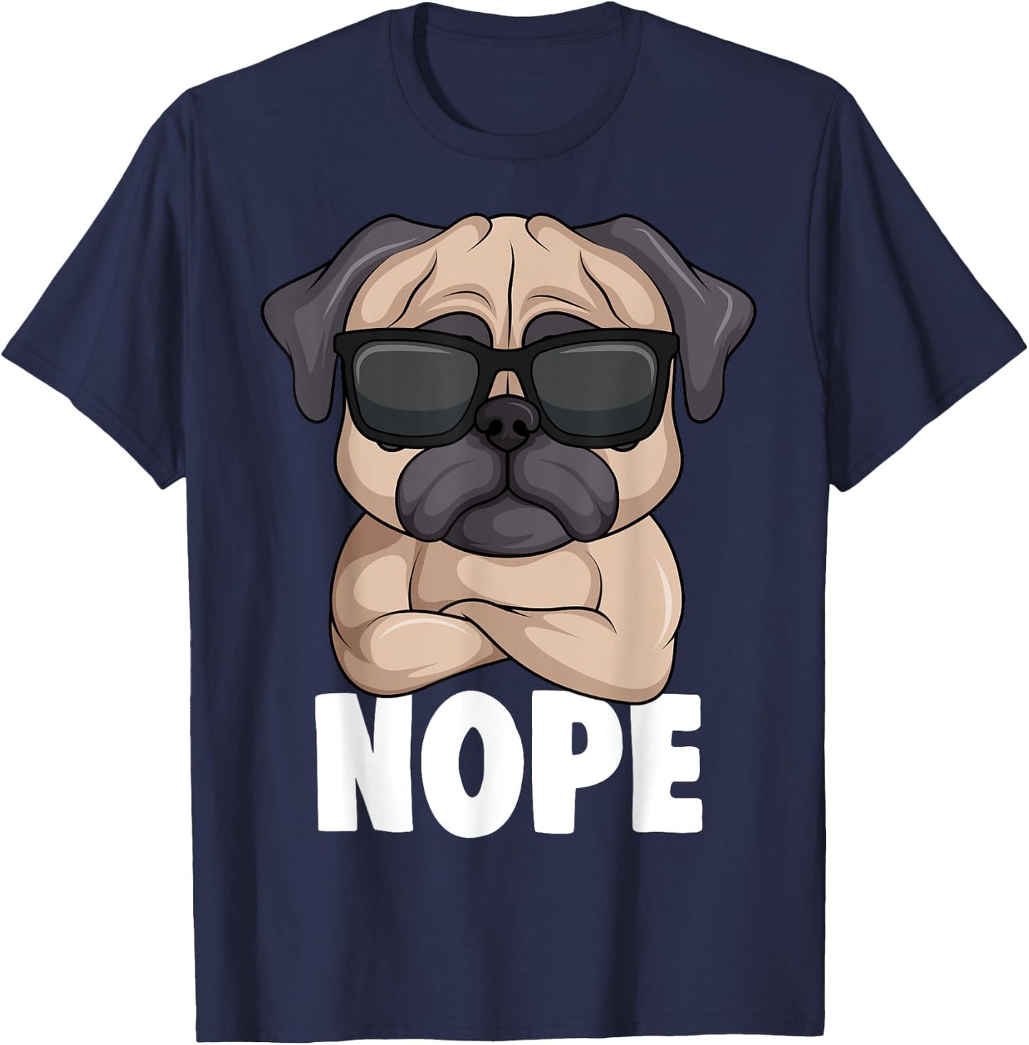 Pug Lover Dog Kids Boys Girls T-Shirt - T-Shirt | Navy
