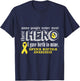 Spina Bifida Awareness Warrior's Mom I gave Birth To Mine He T-Shirt - T-Shirt | Navy