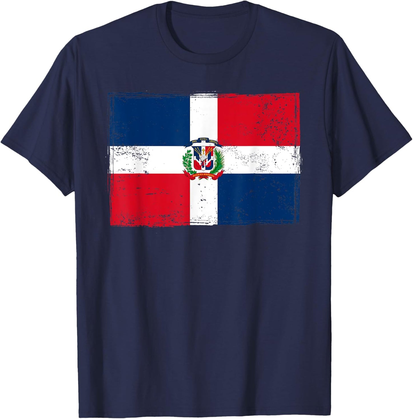 Dominican Republic Flag & Dominican Outfit T-Shirt - T-Shirt | Navy