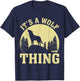 It's A Wolf Thing T-Shirt - T-Shirt | Navy