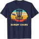 Funny Disc Golf Design Women Kids Disc Golf Player T-Shirt - T-Shirt | Navy