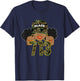 713 Houston Texas H-Town Area Code Black Woman T-Shirt - T-Shirt | Navy