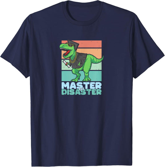 Master of Disaster | Graduation | Diploma | Gift T-Shirt - T-Shirt | Navy