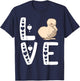 Silkie Chicken Silkie Chicken Lover Love Silky Chicken T-Shirt - T-Shirt | Navy