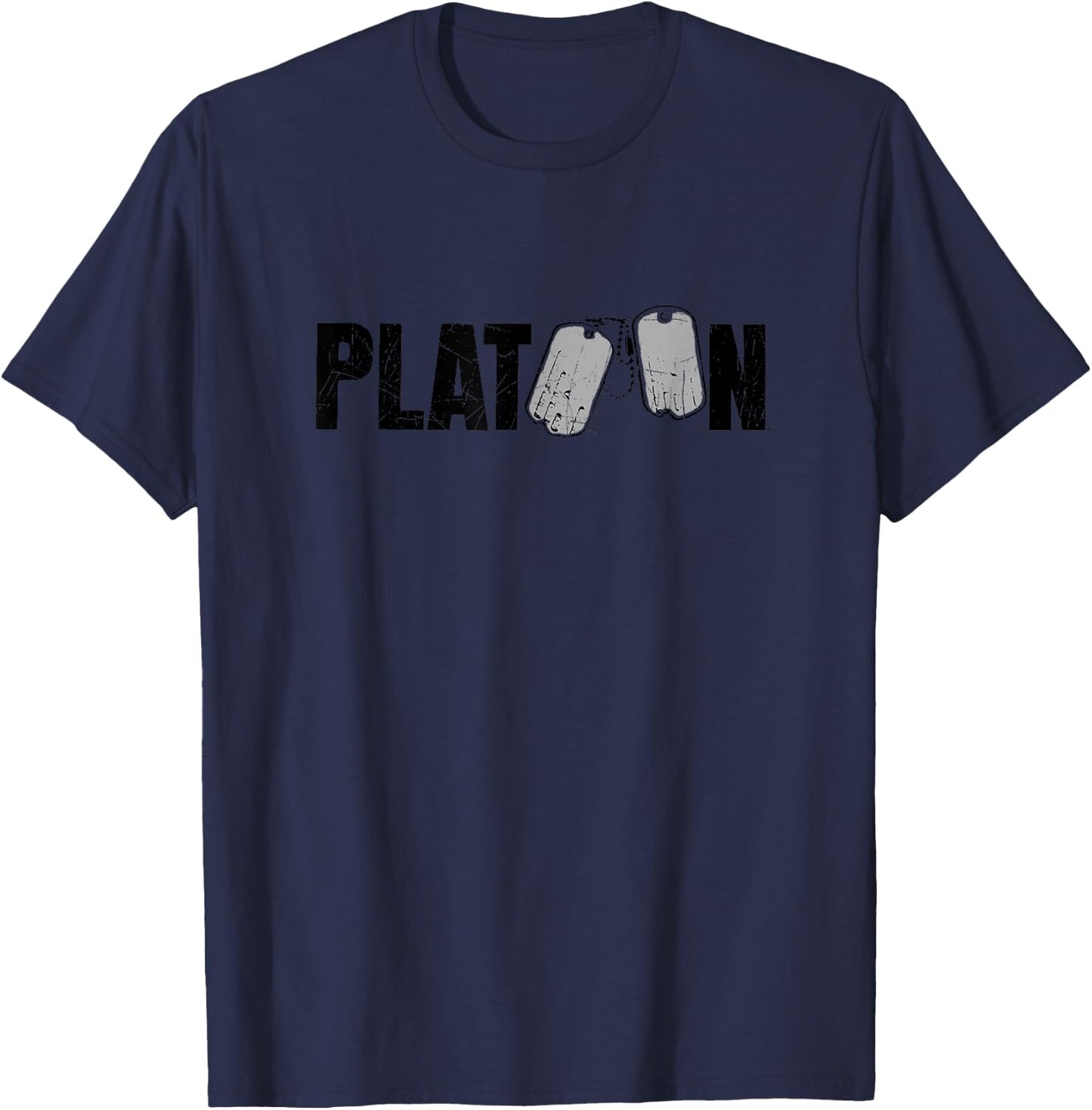 Platoon Logo T-Shirt - T-Shirt | Navy