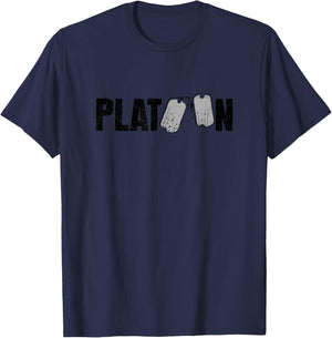 Platoon Logo T-Shirt - T-Shirt | Navy